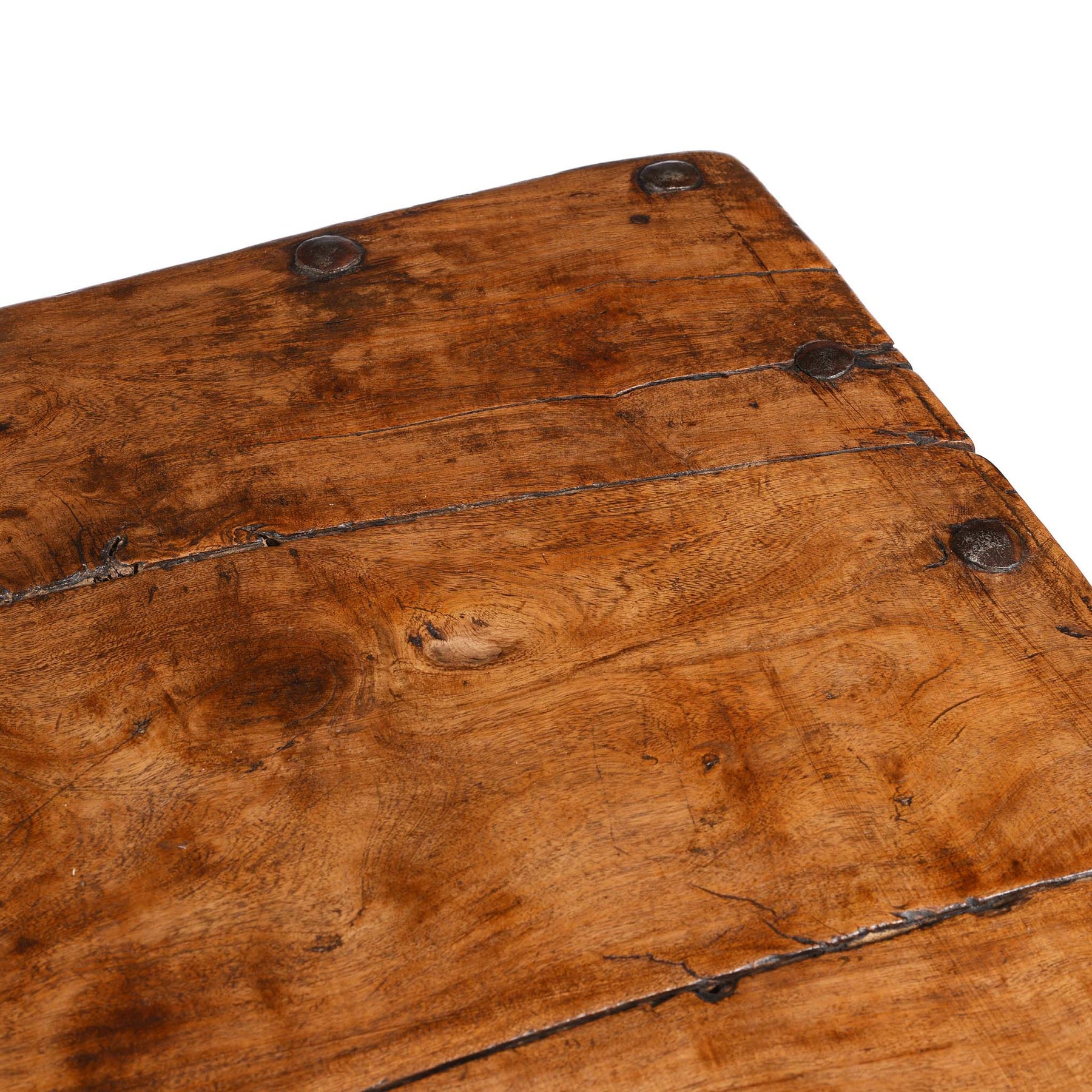Indian Acacia Wood Takhat Coffee Table From Rajasthan- 19thC