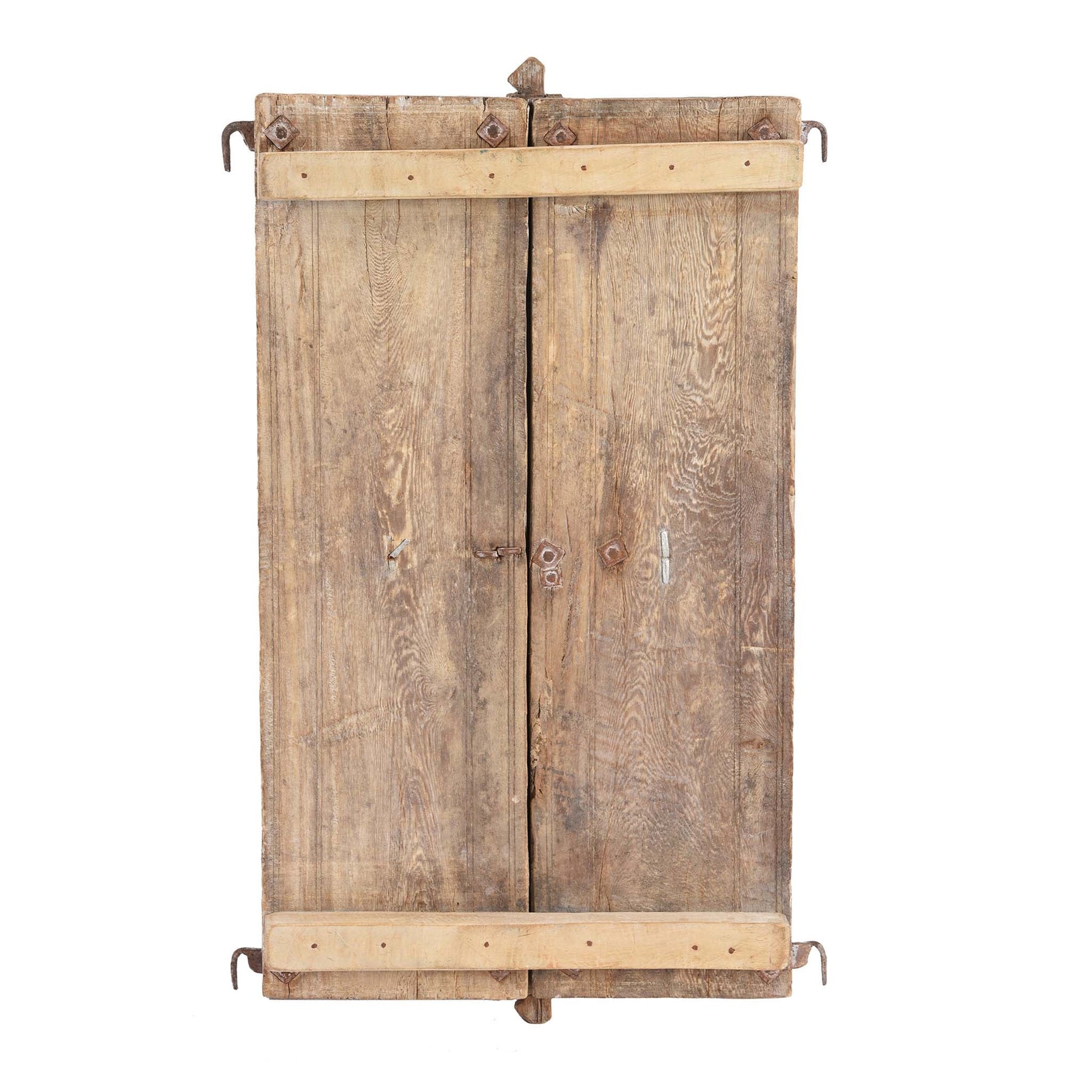 Old Carved Indian Window From Rajasthan - 19thC