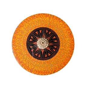 Old Lacquer Pot From Rajasthan - 19th Century