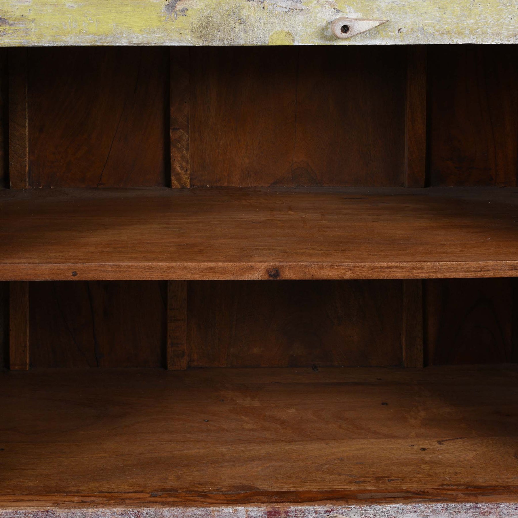 2 Door Cabinet Made From Reclaimed Teak