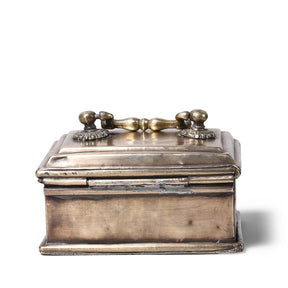 Brass Jewellery Box From Rajasthan - Early 20th Century