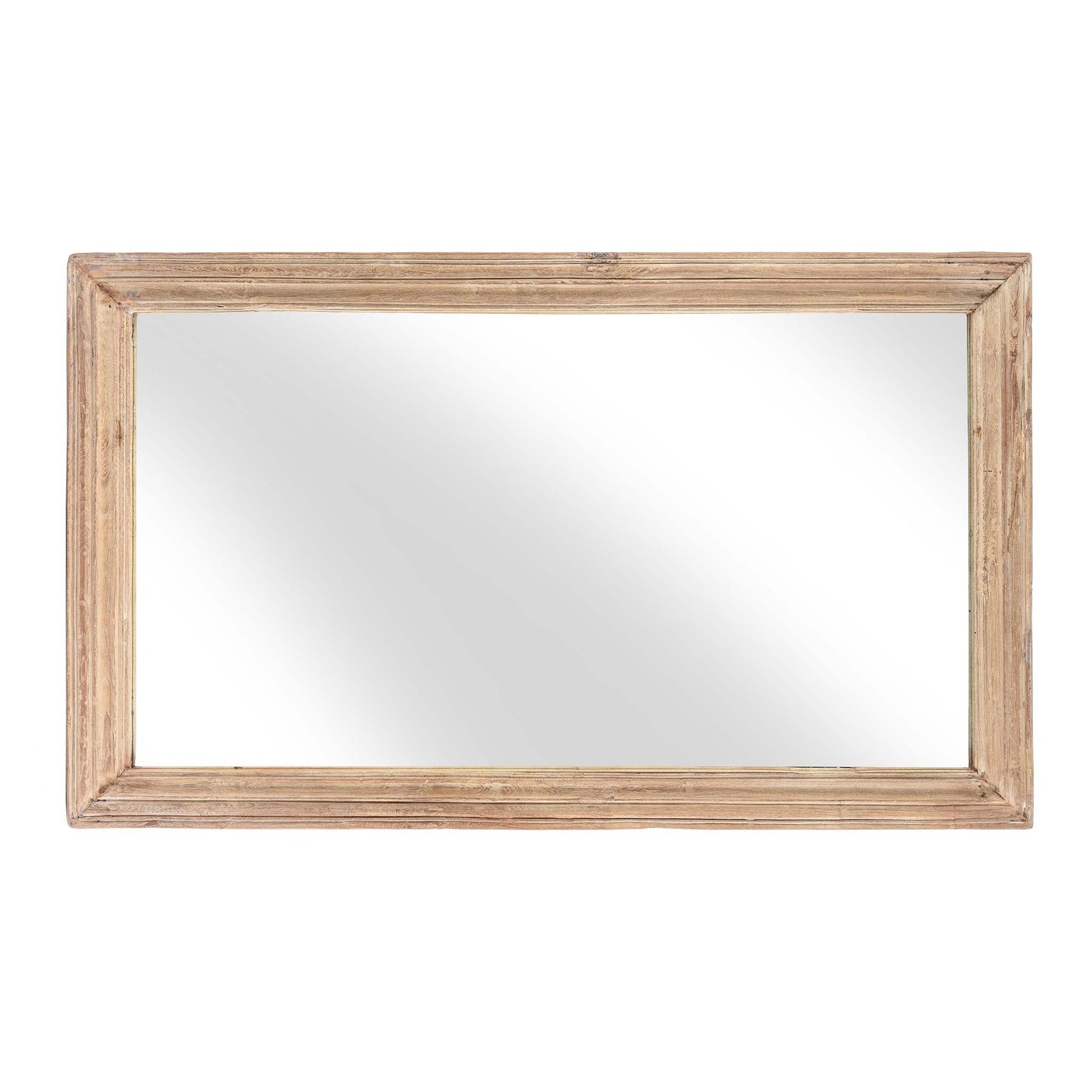 Cream Painted Indian Mirror (129 x 76cm)