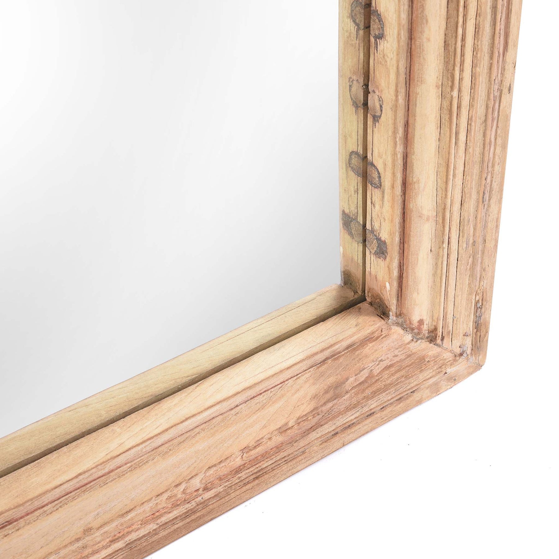 Indian Mirror Made From Old Teak