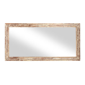 Cream Painted Indian Mirror (183 x 91cm)