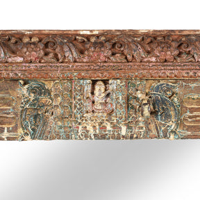 Indian Door Mirror From Saurashtra - 19thC (133 x 190cm)