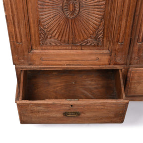 Indian Almirah Cabinet From Gujarat - 19thC