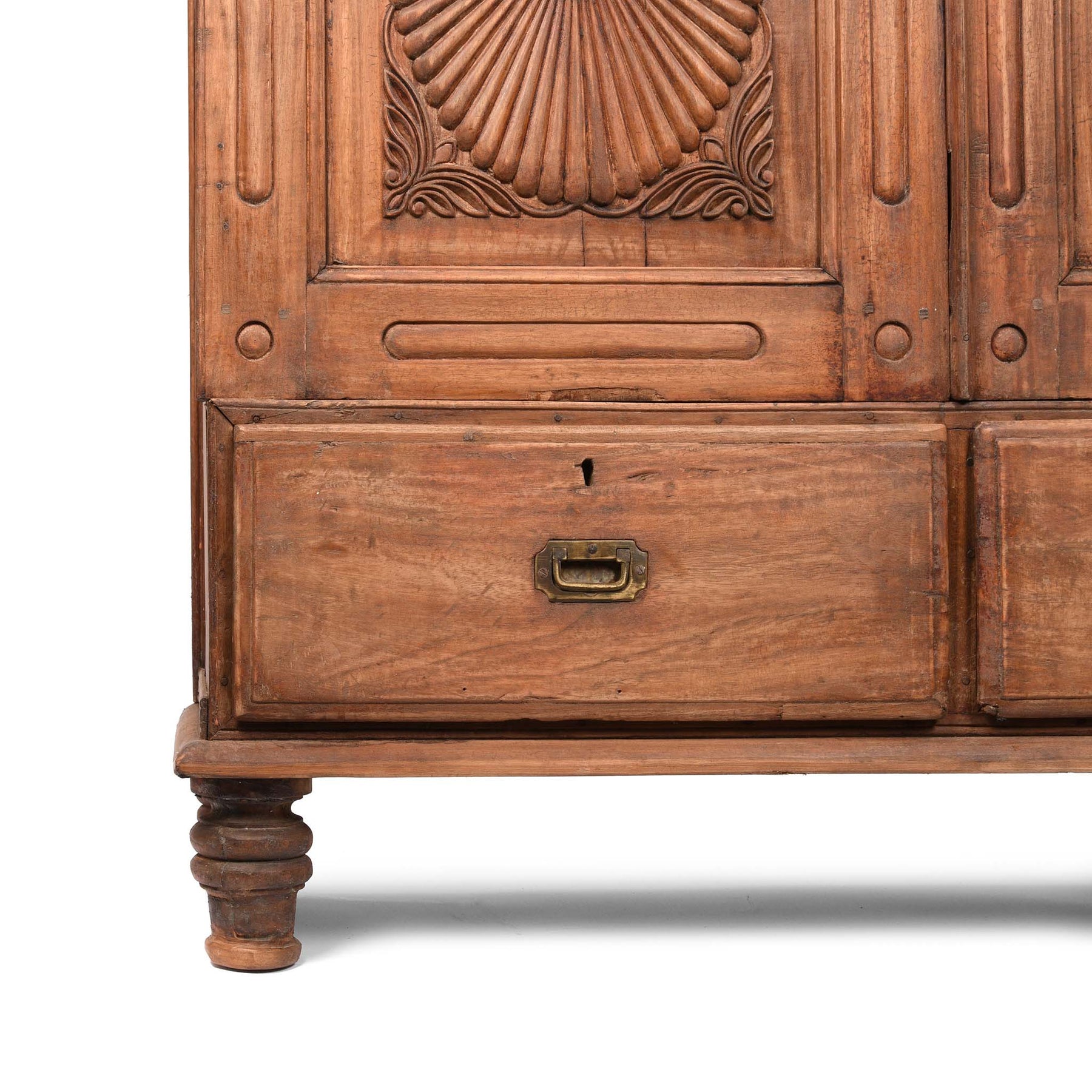 Indian Almirah Cabinet From Gujarat - 19thC
