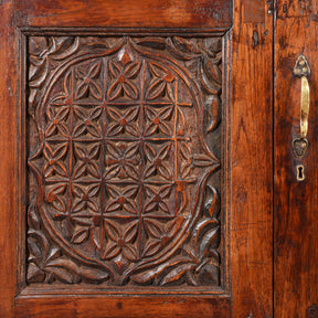 Indian Almirah Cabinet From Gujarat - 19thC