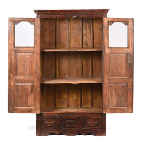 Indian Almirah Cabinet From Gujarat - 19thC