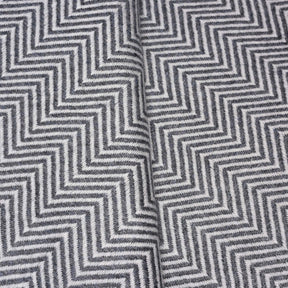 Herringbone Wool Throw from Kashmir