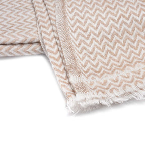 Wool Zig Zag Throw from Kashmir