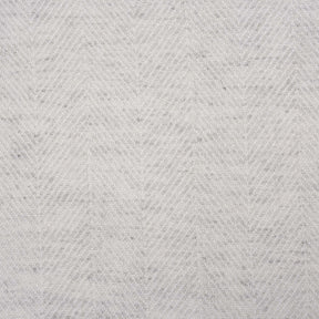 Wool Throw from Kashmir - Herringbone White