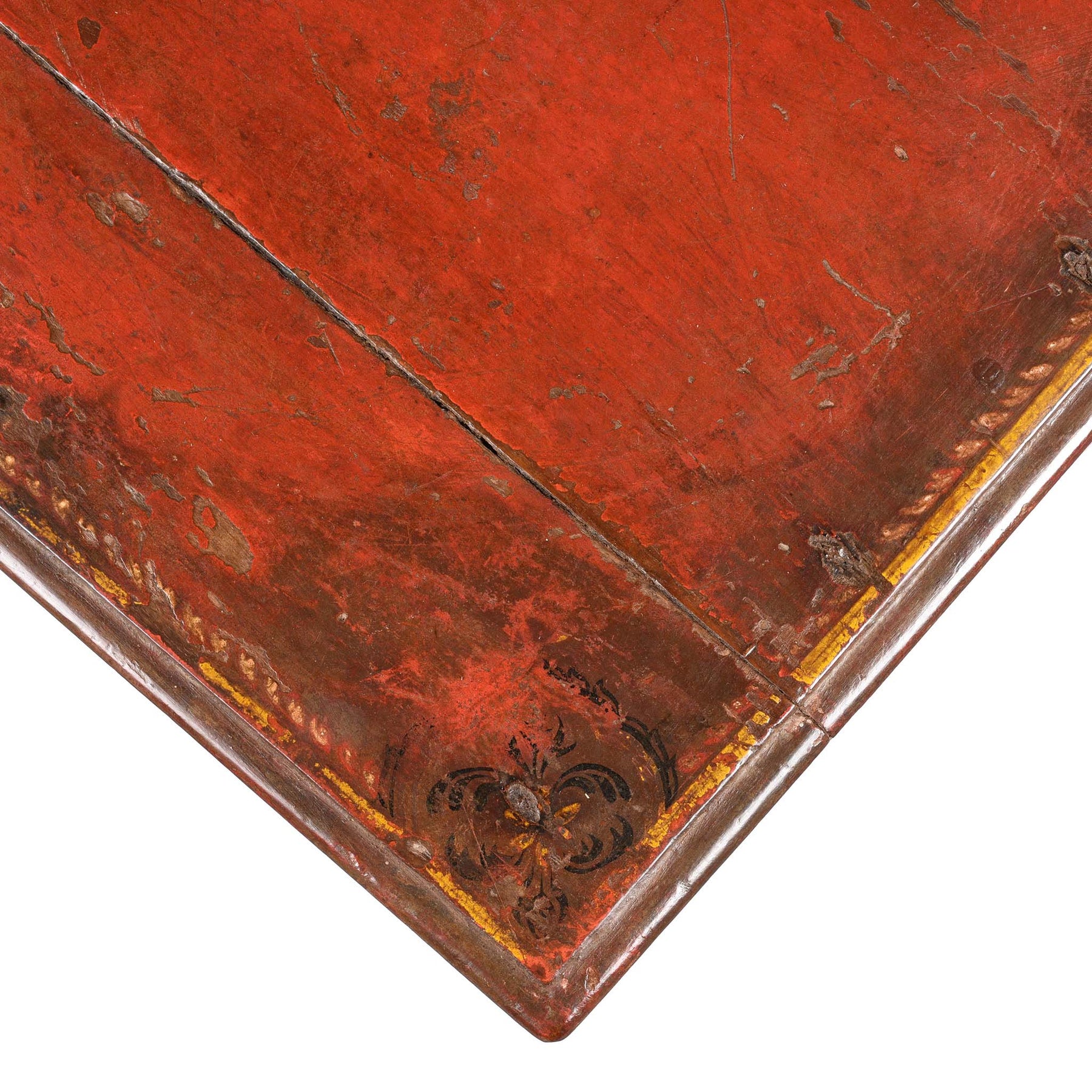 Bajot Low Prayer Table From Rajasthan - 19th Century