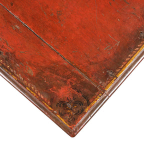 Bajot Low Prayer Table From Rajasthan - 19th Century