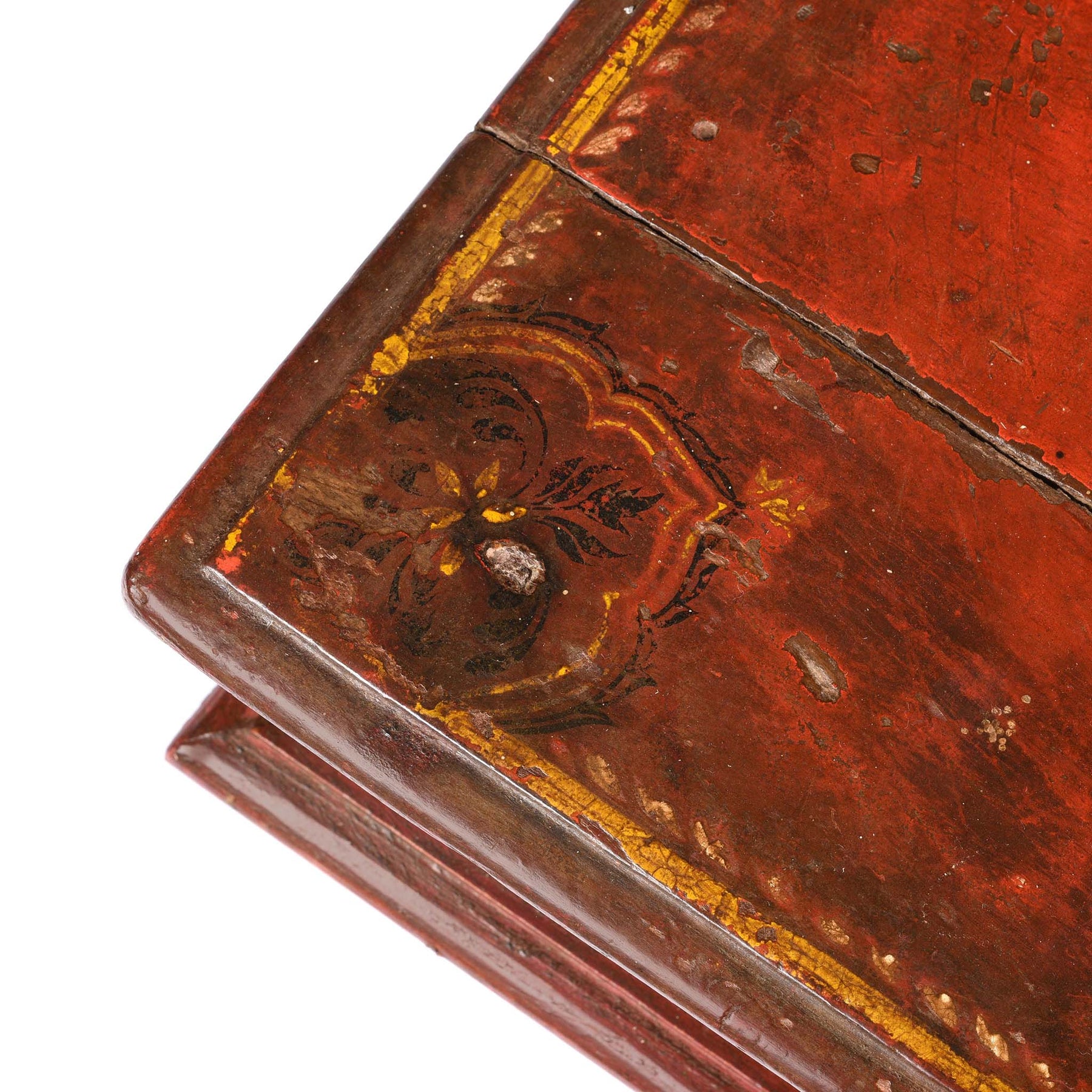 Bajot Low Prayer Table From Rajasthan - 19th Century