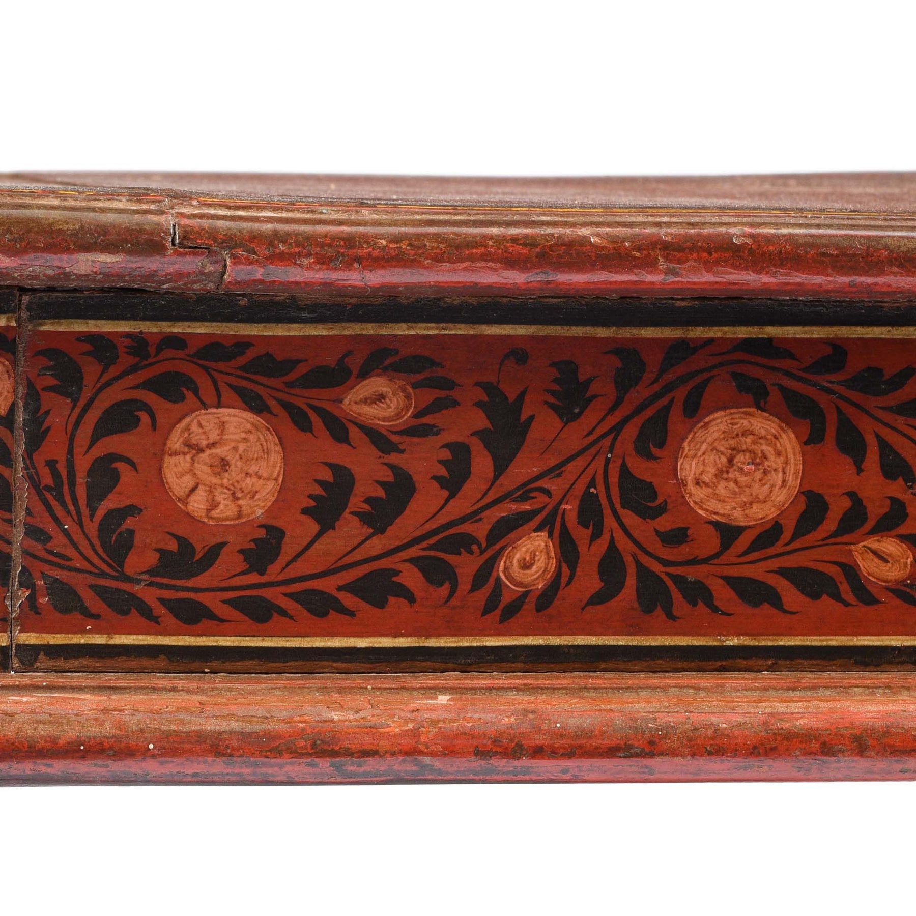 Bajot Low Prayer Table From Rajasthan - 19th Century