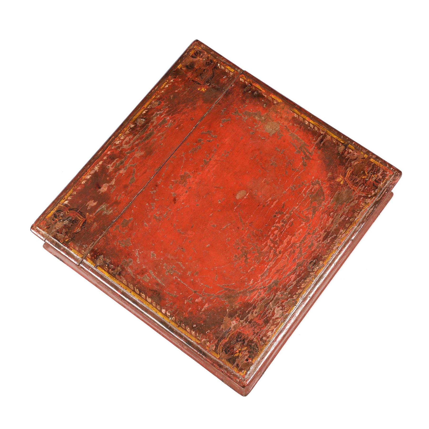 Bajot Low Prayer Table From Rajasthan - 19th Century