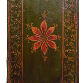 Painted Indian Cabinet From Bikaner - 19thC