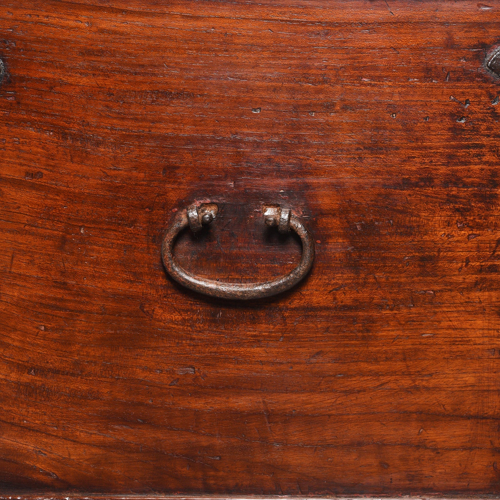 Iron Bound Indian Chest From Gujarat - 19thC