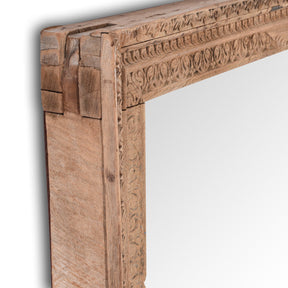 Window Mirror From Shekhawati - 19th Century