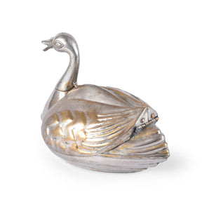 Old Duck Shaped Brass Paan Box