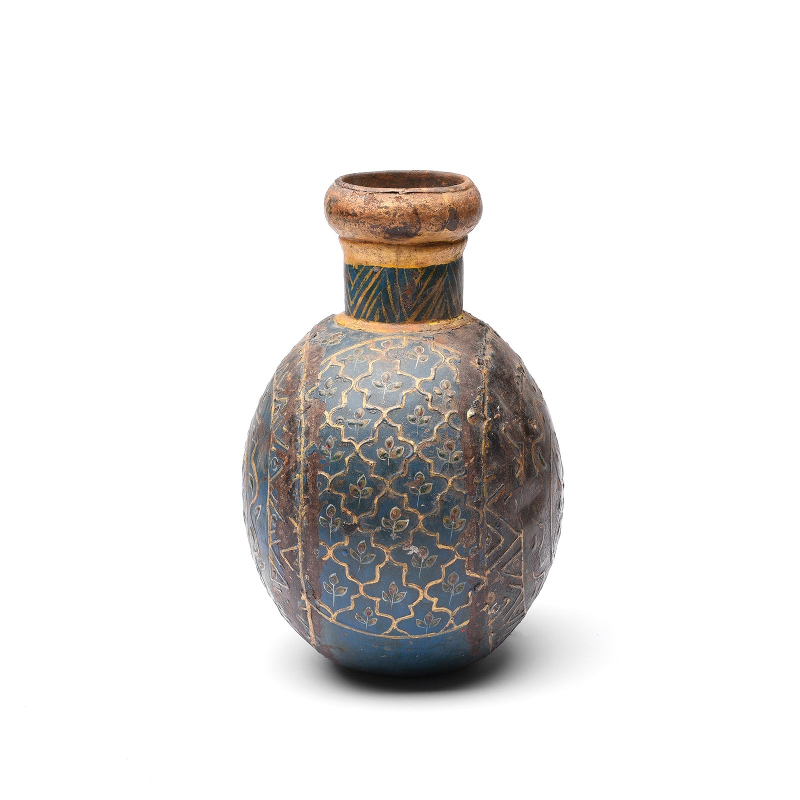 Vintage Oil Pot Bottle From Rajasthan