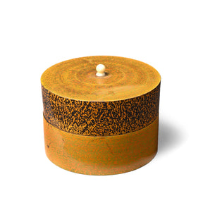 Spotted Lacquer Indian Pot From Rajasthan - Mid 20thC