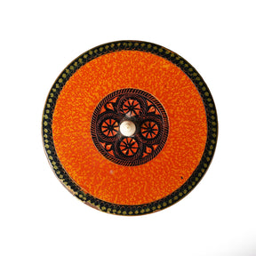 Old Spotted Lacquer Pot From Rajasthan - Late 19th Century