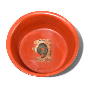 Burmese Red Lacquer Bowl - Ca 1920