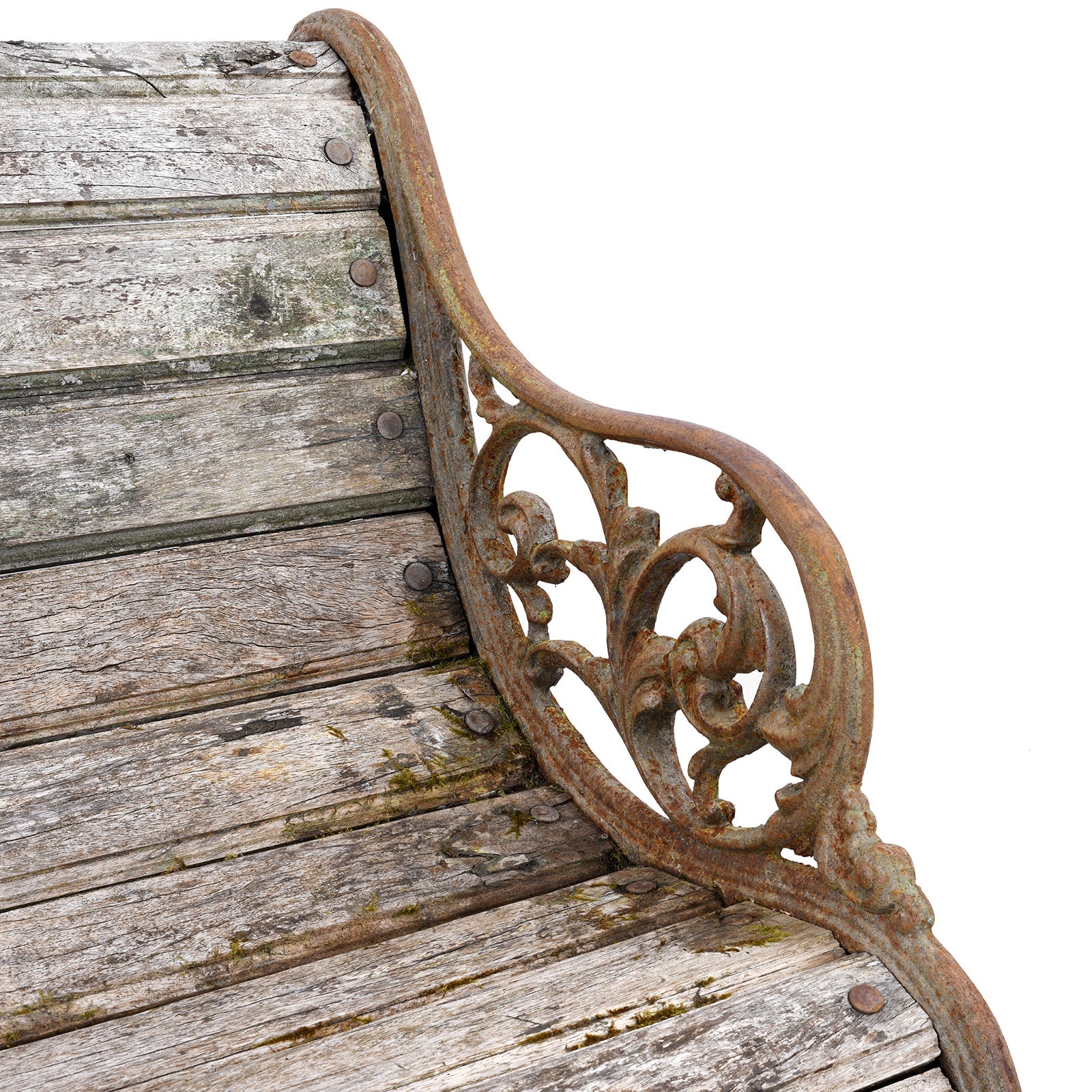 Cast Iron Indian Garden Bench - 19th Century