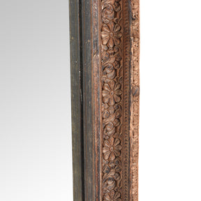 Indian Door Mirror From Shekhawati - 19th Century