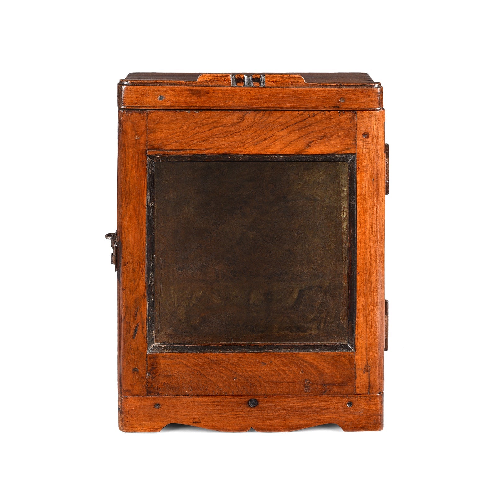 Teak Glazed Wall Cabinet - Ca 1930