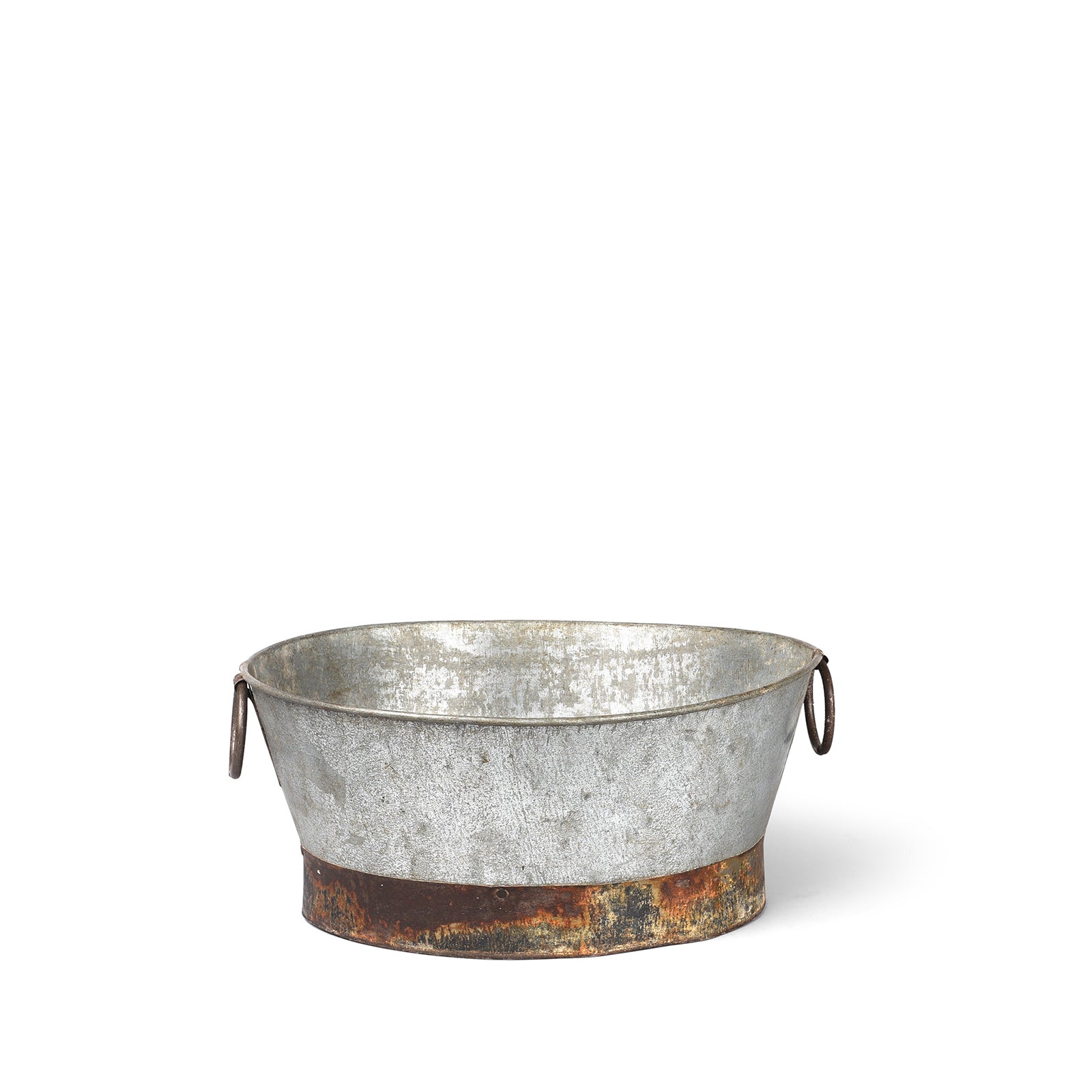 Vintage Galvanised Planter