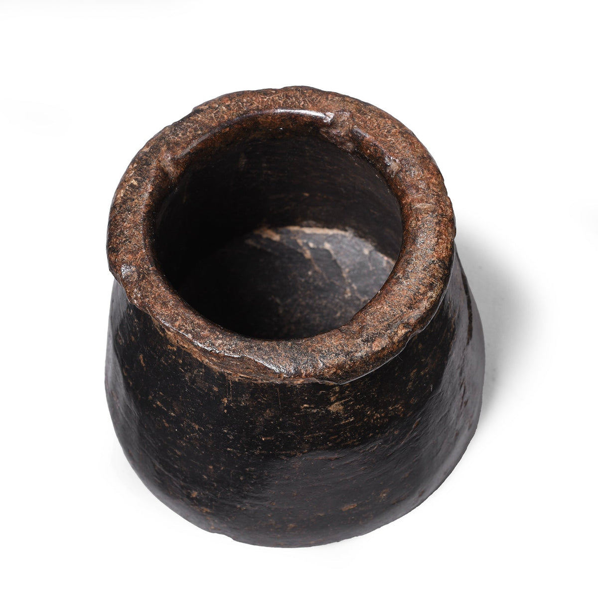 Vintage Indian Stone Plant Pot - Ca 1920's