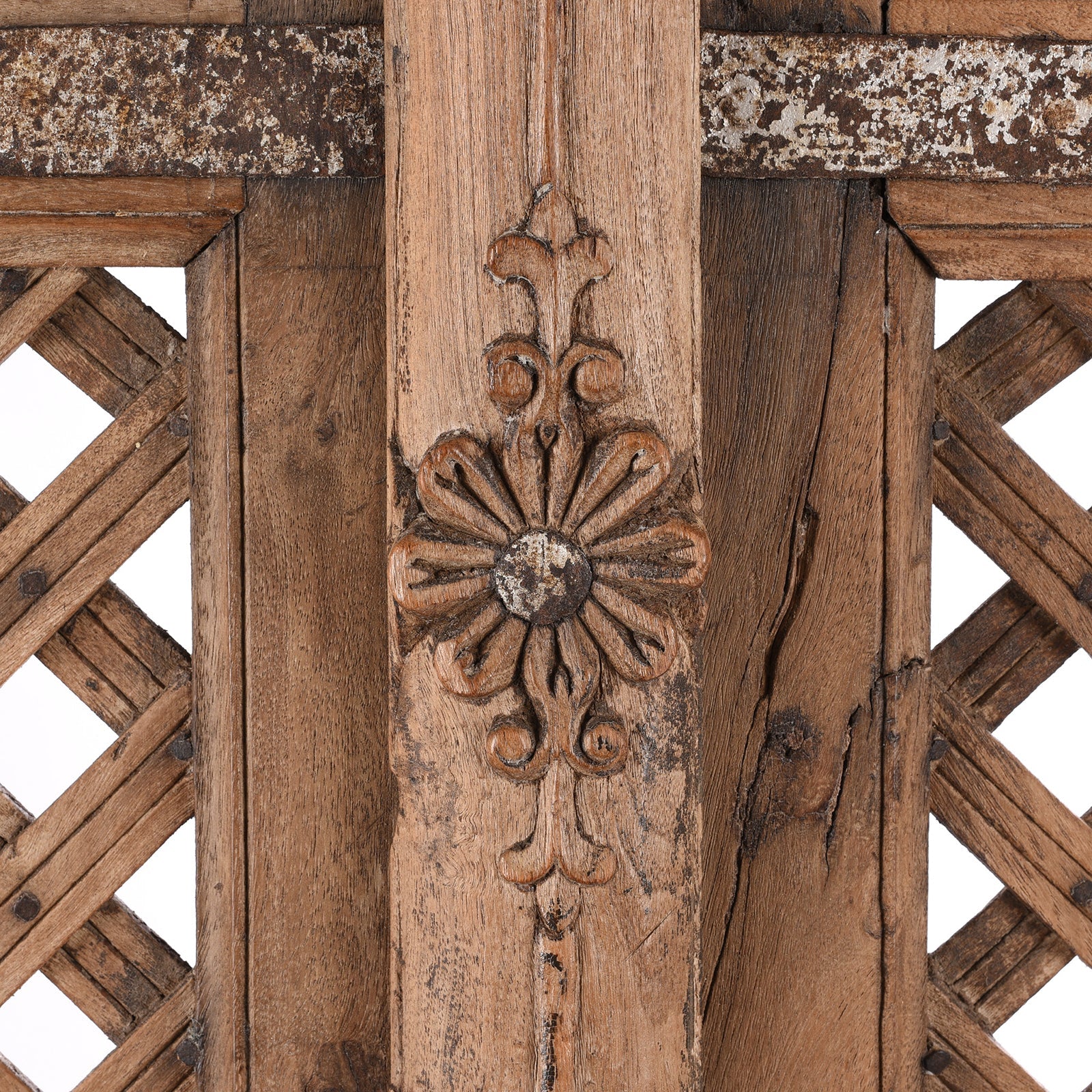 Carved Roheda Jali Doors From Bikaner - 19th Century