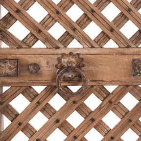 Carved Roheda Jali Doors From Bikaner - 19th Century