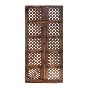 Carved Roheda Jali Doors From Bikaner - 19th Century