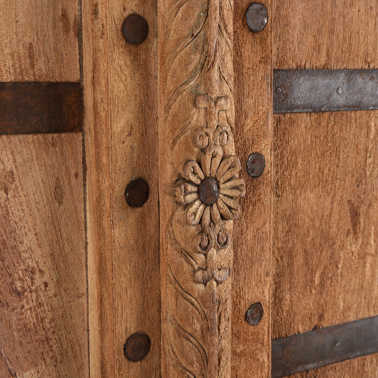 Bleached Indian Doors From Bikaner - 19th Century