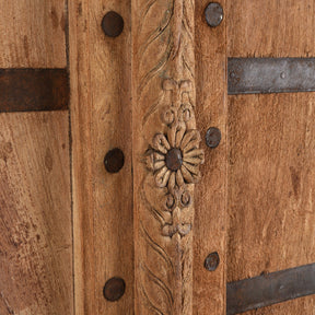 Bleached Indian Doors From Bikaner - 19th Century