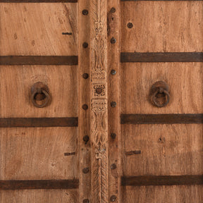 Bleached Indian Doors From Bikaner - 19th Century