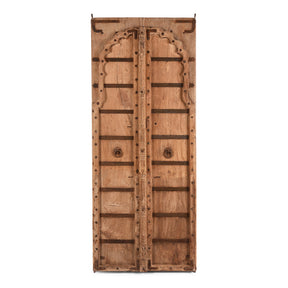Bleached Indian Doors From Bikaner - 19th Century