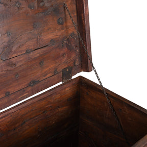 Painted Indian 'Pithara' Chest From Gujarat - 19th Century