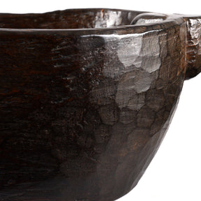 Jackfruit Dough Mixing Bowl From Kerala - 19th Century
