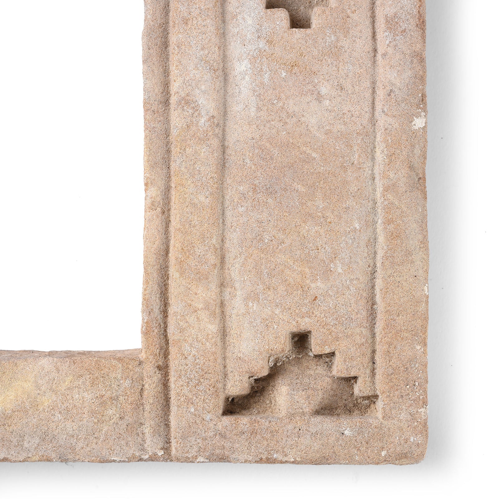 Carved Stone Lamp Niche From Rajasthan - 18thC