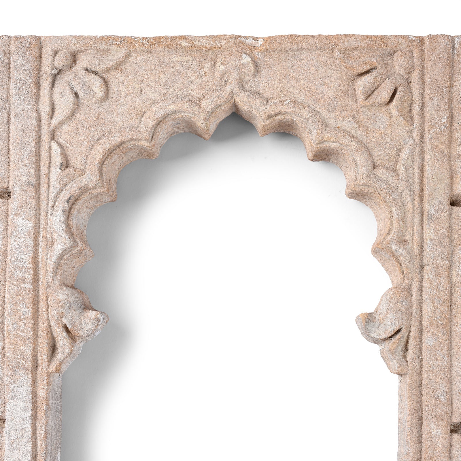 Carved Stone Lamp Niche From Rajasthan - 18thC