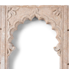 Carved Stone Lamp Niche From Rajasthan - 18thC