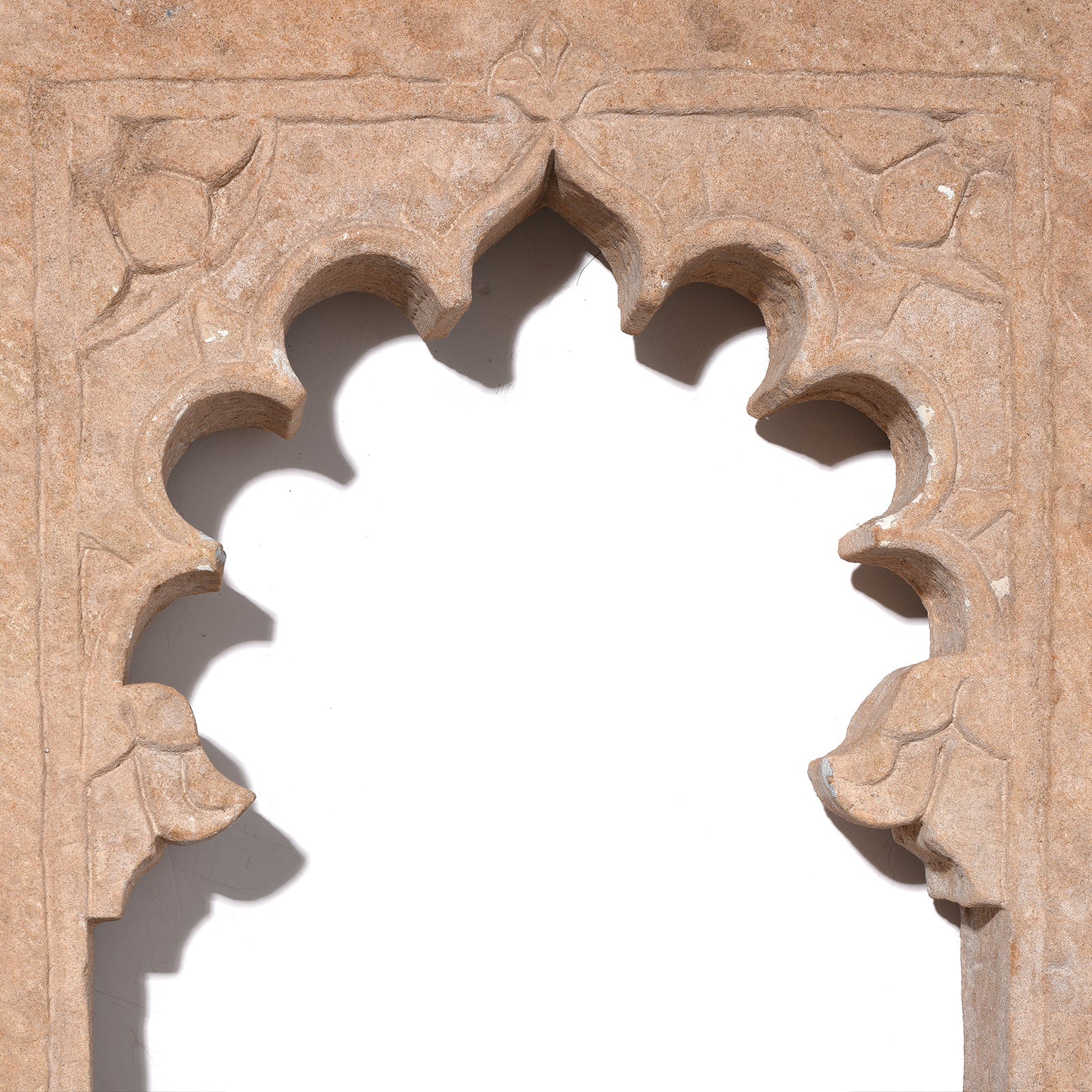 Carved Stone Lamp Niche From Rajasthan - 18th Century