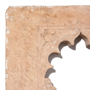 Carved Stone Lamp Niche From Rajasthan - 18th Century