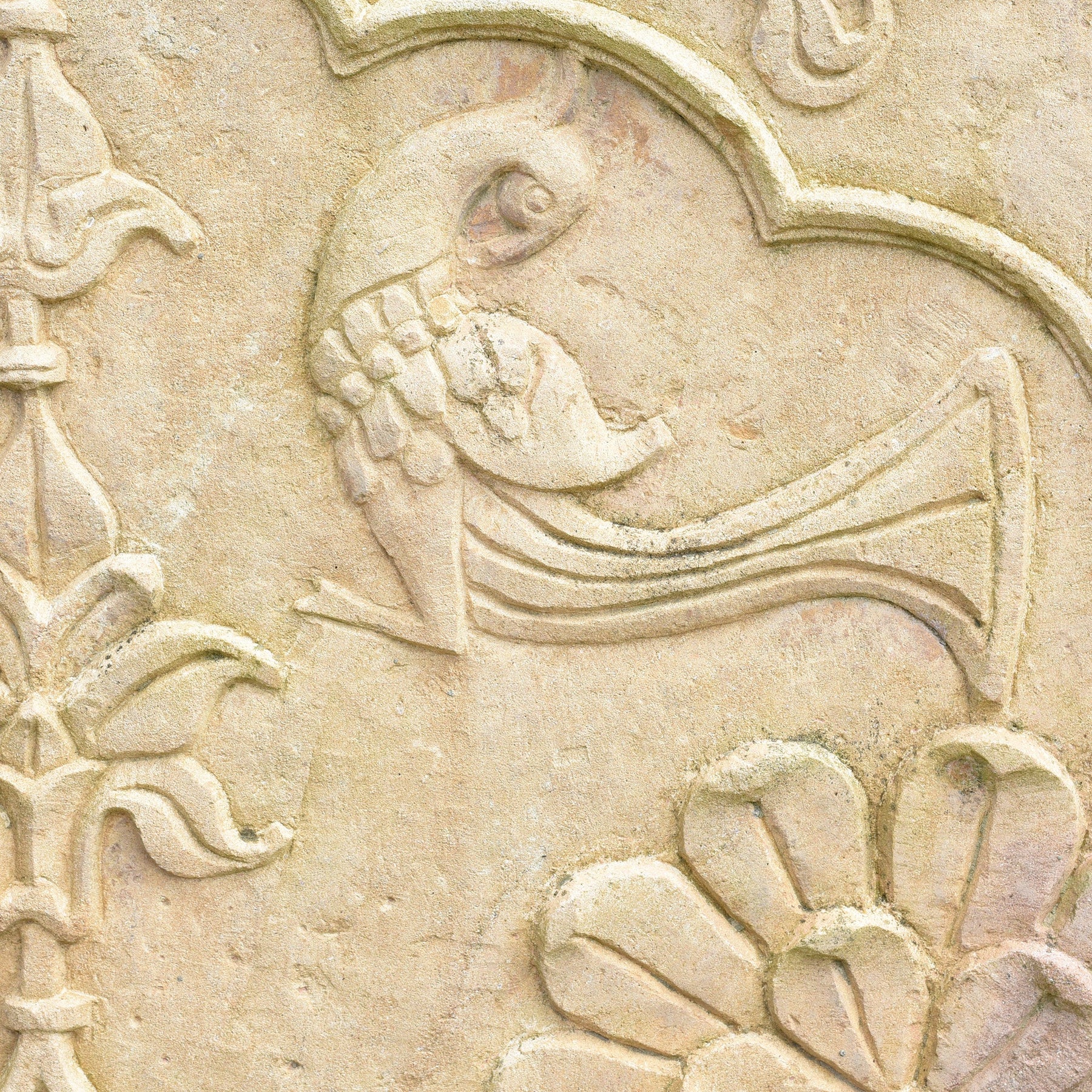 Carved Stone Jharokha Panel From Jaisalmer - 18th Century
