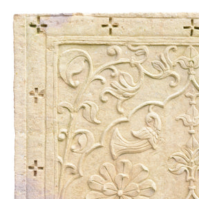 Carved Stone Jharokha Panel From Jaisalmer - 18th Century